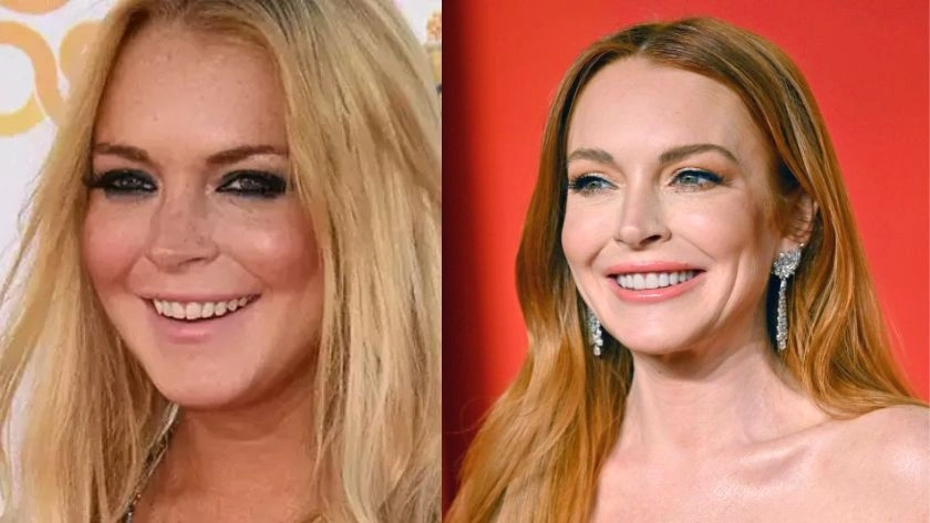 lindsay lohan before after