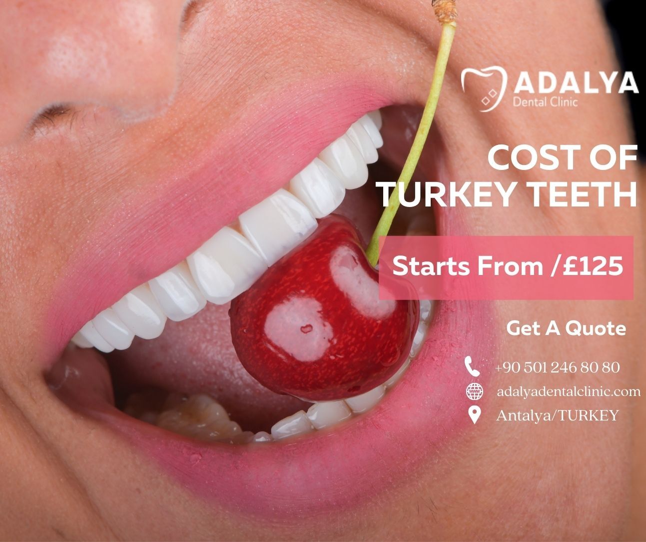 turkey teeth cost